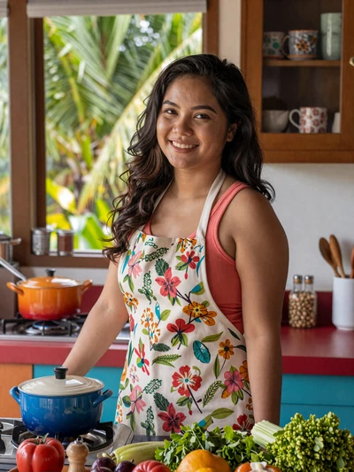 Grace, 26, Filipino home cook in Cebu City kitchen - Filipino cuisine dating profile
