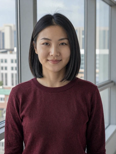 Oyuunbileg, 26, Mongolian woman in burgundy sweater near window in Ulaanbaatar - Mongolian women dating profile