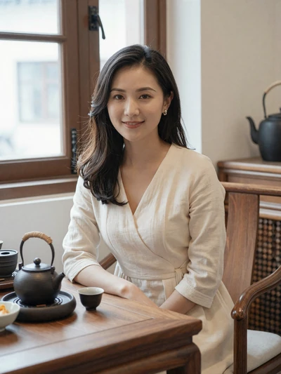 Mei, 28, Taiwanese tea ceremony instructor in Taipei - Taiwanese food culture dating profile